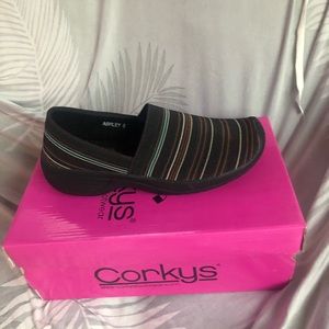 Corky’s soft flexibility good for walking